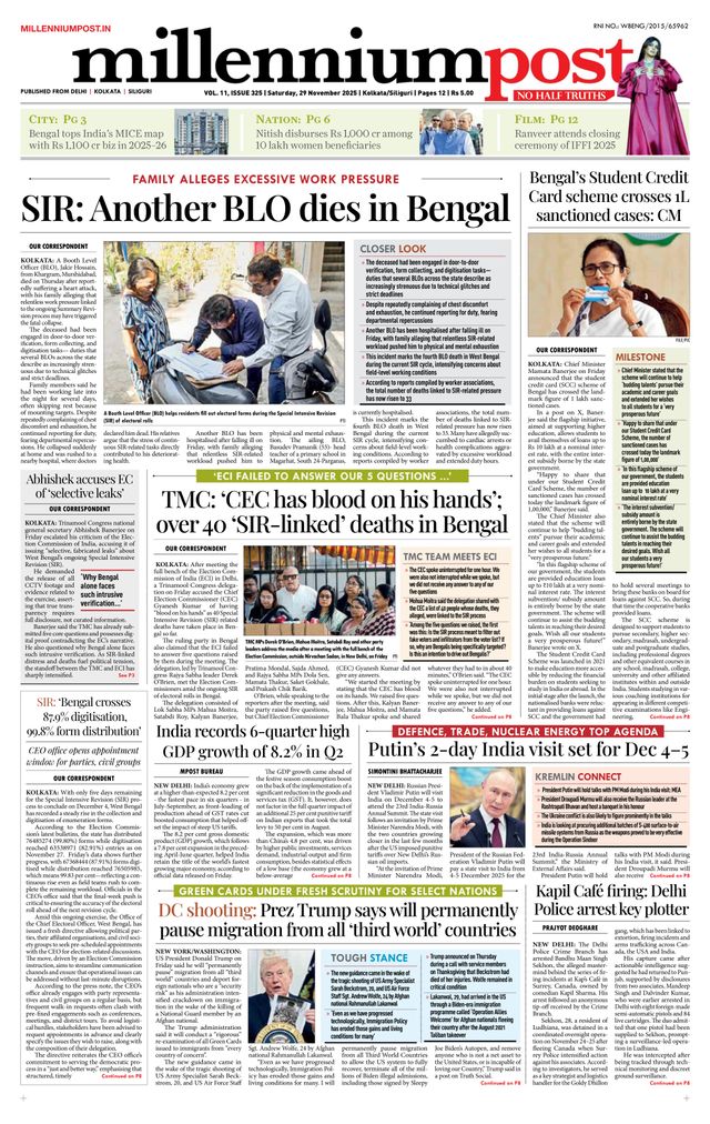 Millennium Post Kolkata