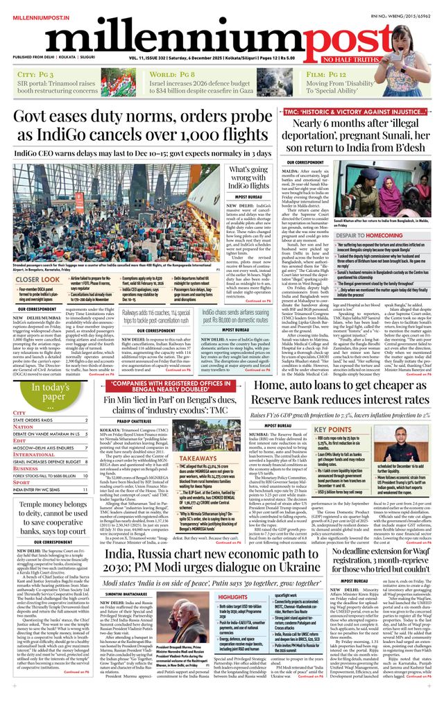Millennium Post Kolkata