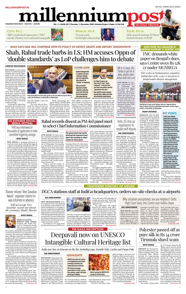 Millennium Post Kolkata