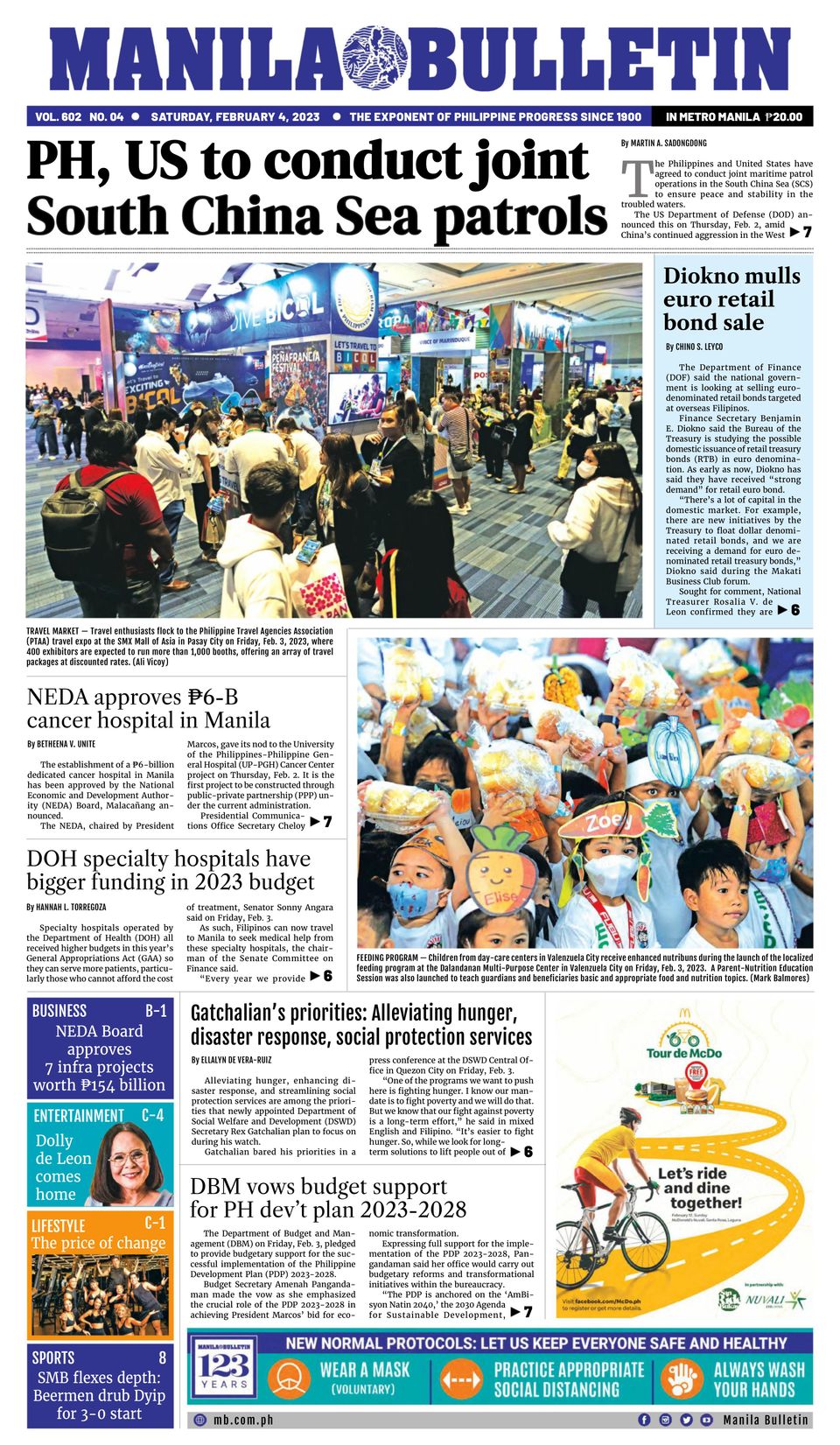 Get Digital Access To Manila Bulletin February 4 2023 Issue 