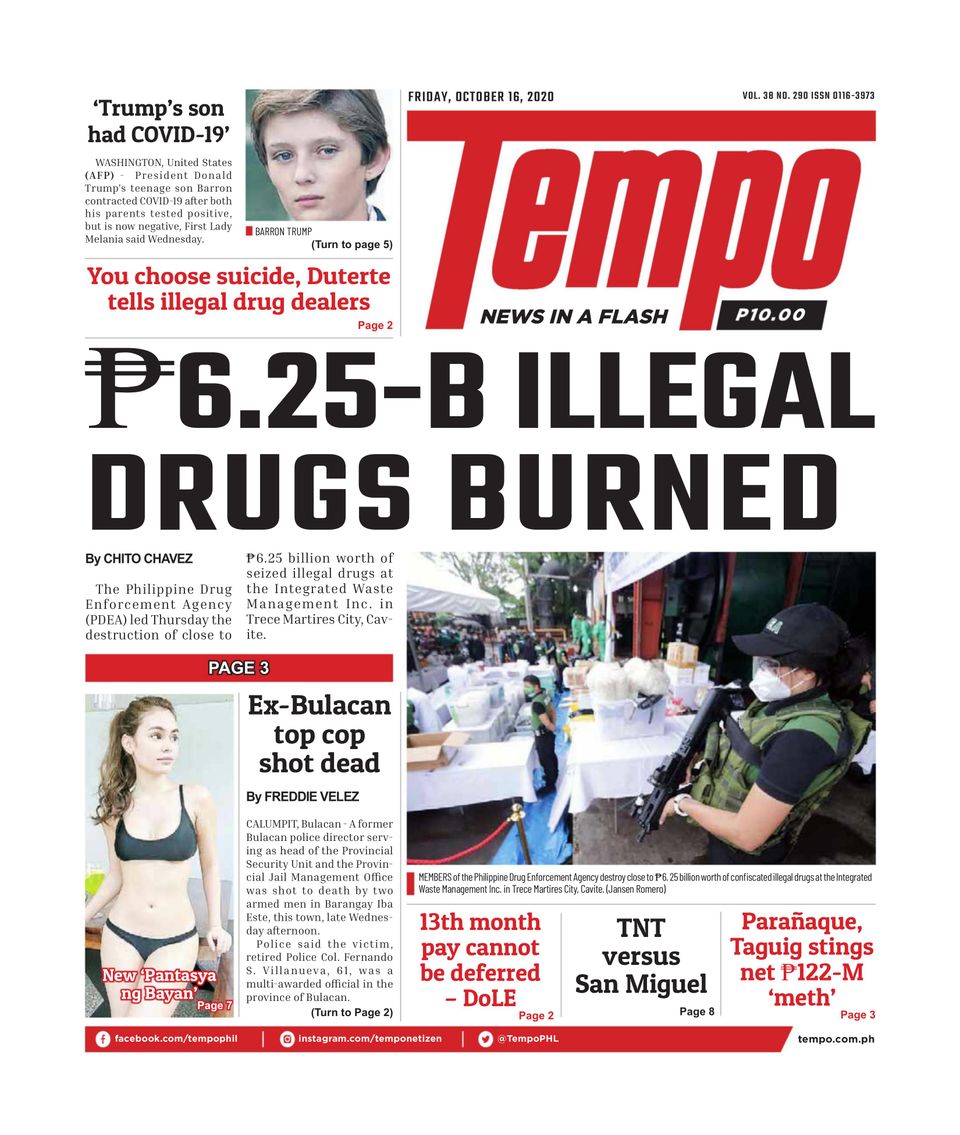 TempoOctober 16, 2020 Newspaper Get your Digital Subscription