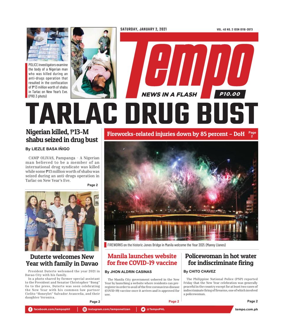 Tempo January 2 2021 Newspaper Get Your Digital Subscription