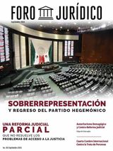 Septiembre 2024. Sobrerrepresentación y el regreso del partido hegemónico