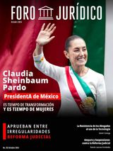 Octubre 2024. Claudia Sheinbaum Pardo PresidentA de México. "Es tiempo de transformación y es tiempo de mujeres"