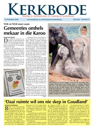 KERKBODE  Cover - 22 Oktober 2021 Edition