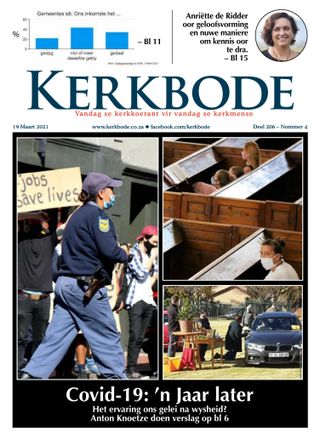 KERKBODE  Cover - 22 Oktober 2021 Edition