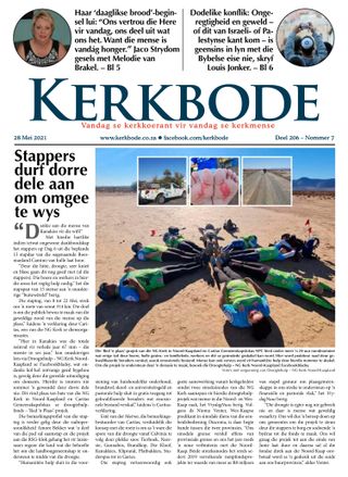 KERKBODE  Cover - 22 Oktober 2021 Edition