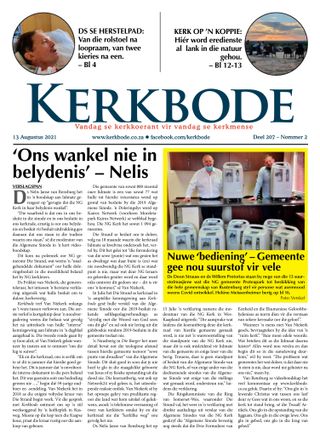 KERKBODE  Cover - 22 Oktober 2021 Edition