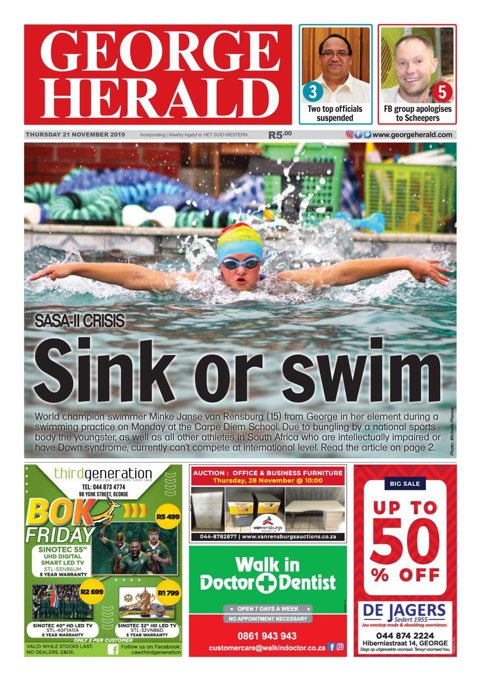 HeraldNovember 21, 2019 Newspaper Get your Digital Subscription