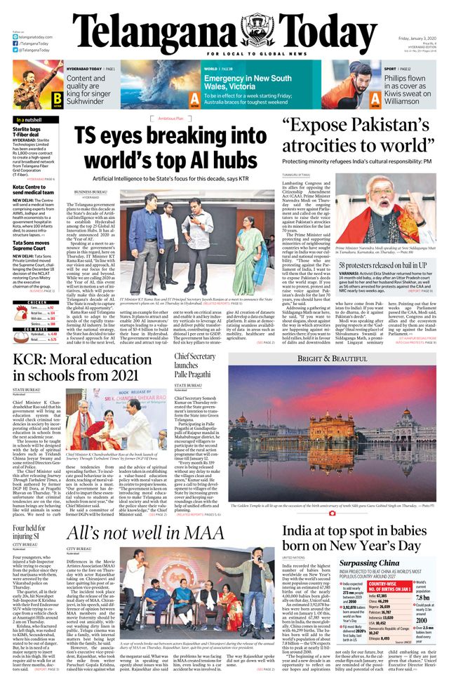 Telangana Today - Hyderabad