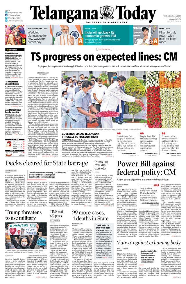 Telangana Today - Hyderabad