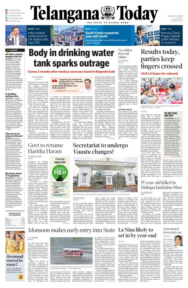 Telangana Today - Hyderabad