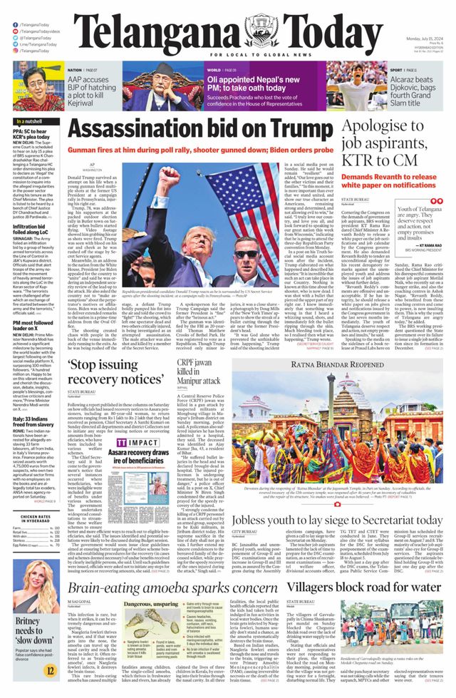 Telangana Today - Hyderabad