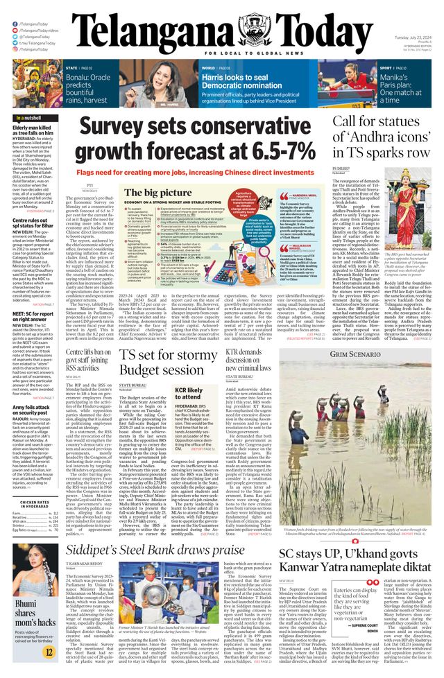 Telangana Today - Hyderabad