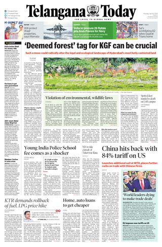 Telangana Today - Hyderabad