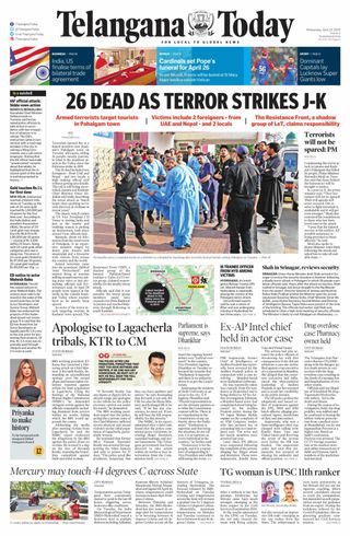 Telangana Today - Hyderabad