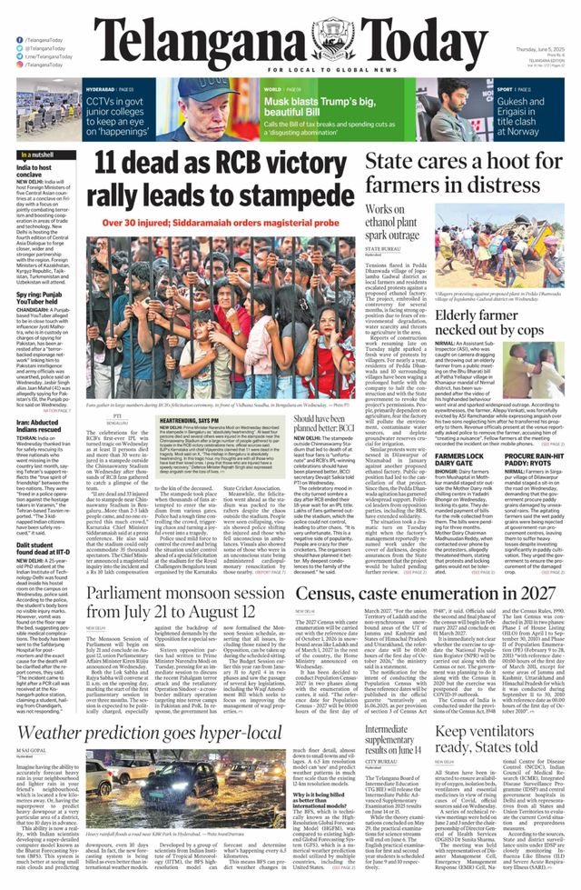 Telangana Today - Hyderabad