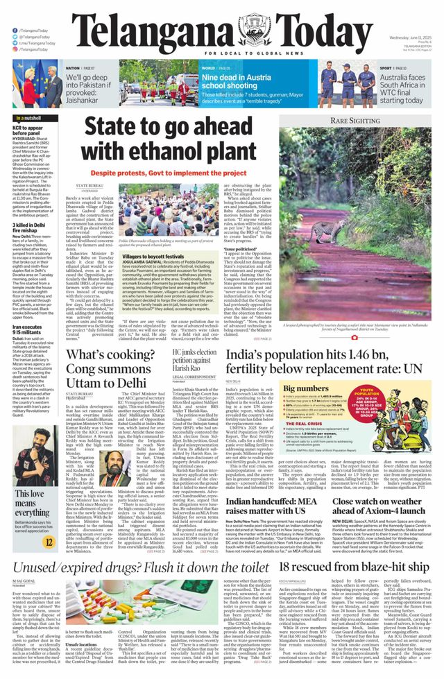Telangana Today - Hyderabad