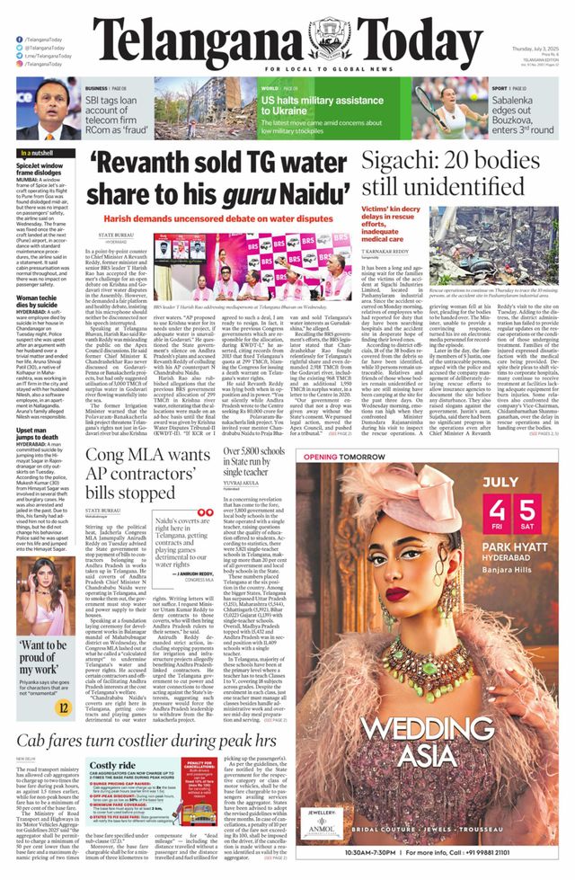 Telangana Today - Hyderabad