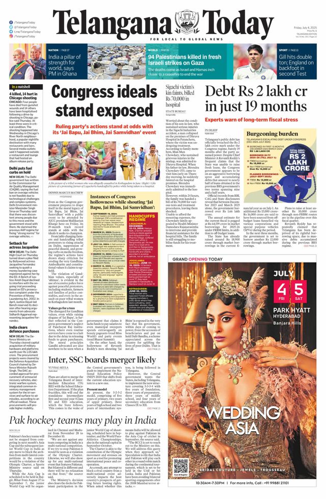 Telangana Today - Hyderabad