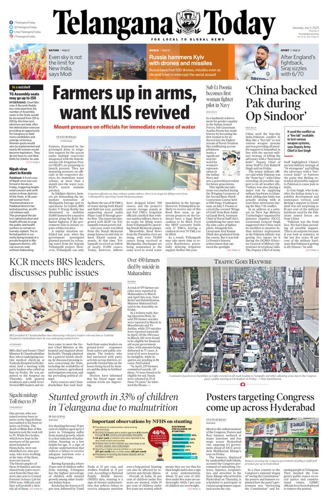Telangana Today - Hyderabad