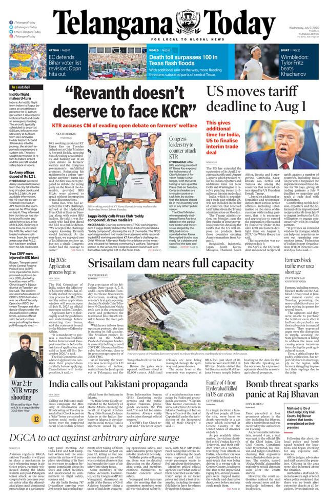 Telangana Today - Hyderabad