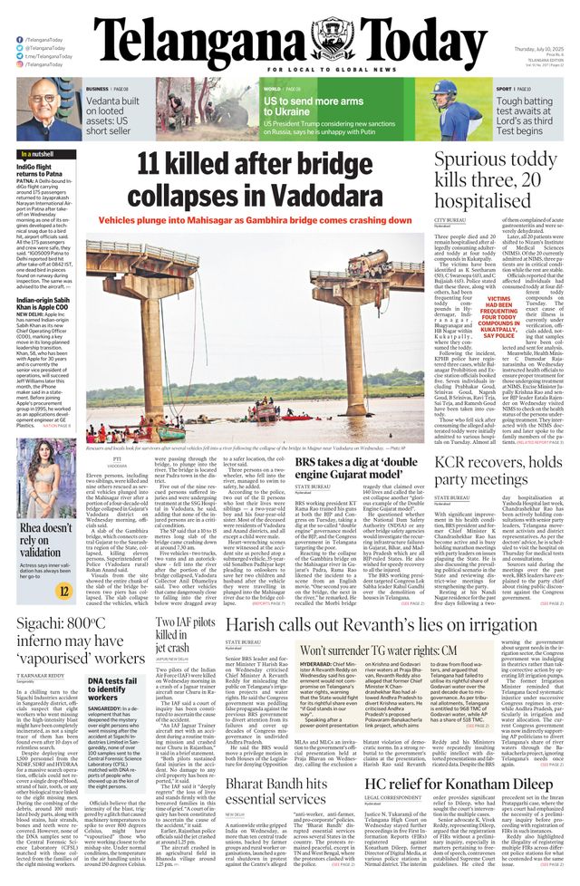 Telangana Today - Hyderabad