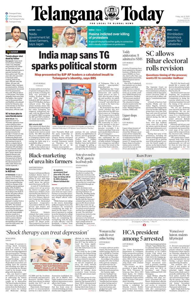 Telangana Today - Hyderabad