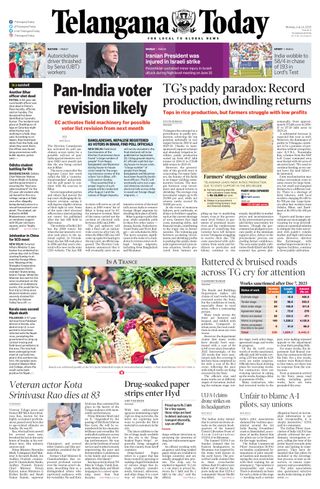 Telangana Today - Hyderabad