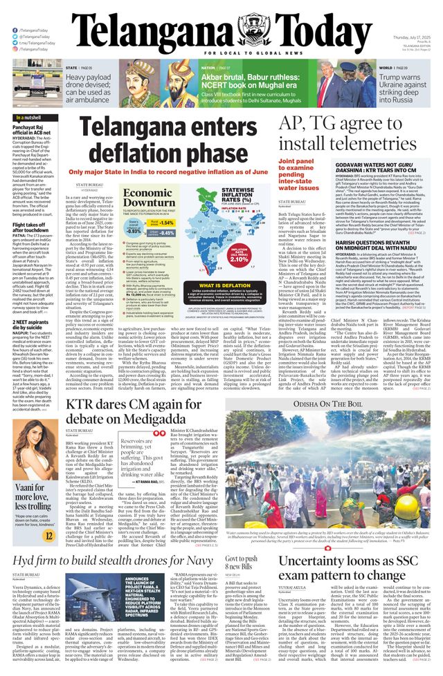 Telangana Today - Hyderabad