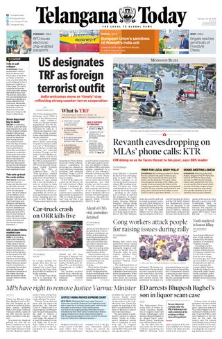 Telangana Today - Hyderabad