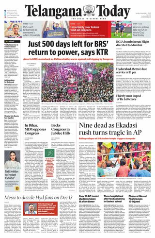 Telangana Today - Hyderabad