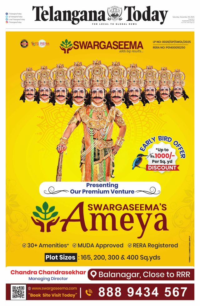 Telangana Today - Hyderabad