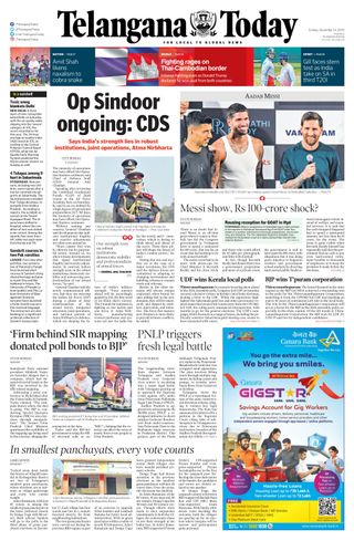 Telangana Today - Hyderabad
