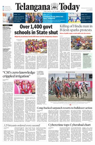 Telangana Today - Hyderabad