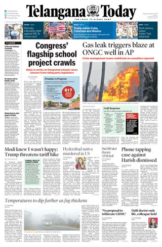 Telangana Today - Hyderabad