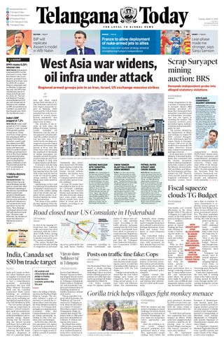 Telangana Today - Hyderabad