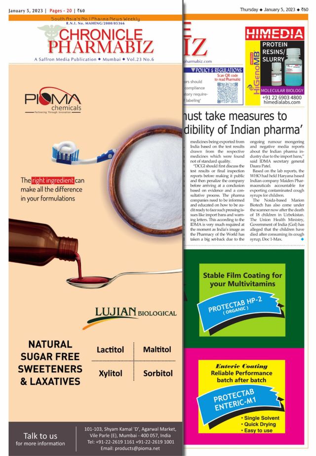 Chronicle Pharmabiz