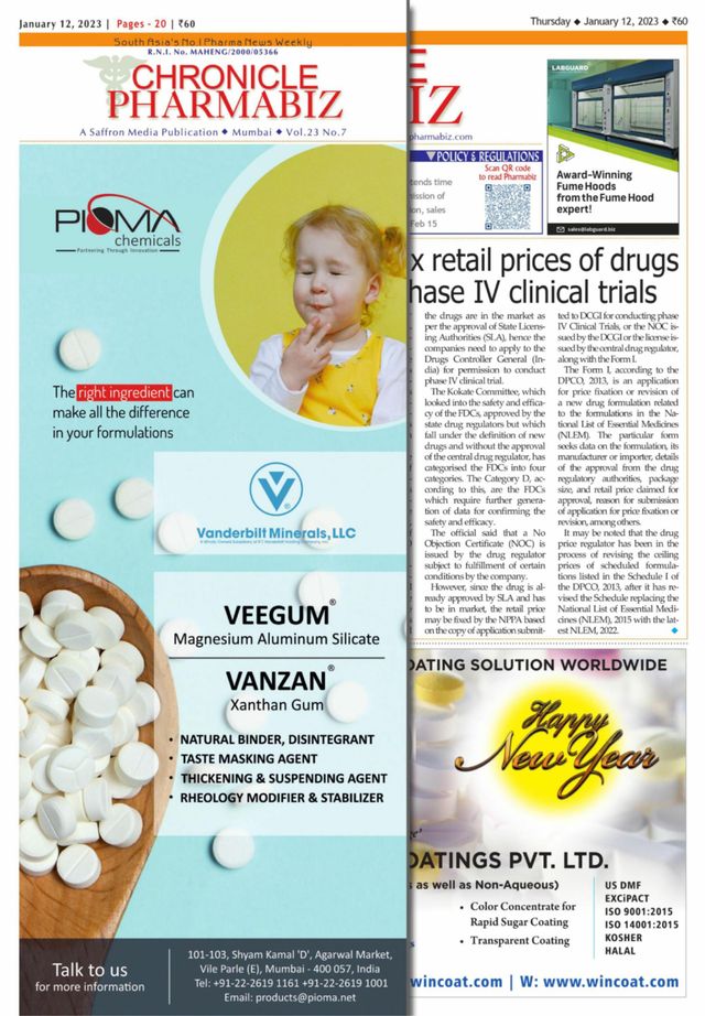 Chronicle Pharmabiz
