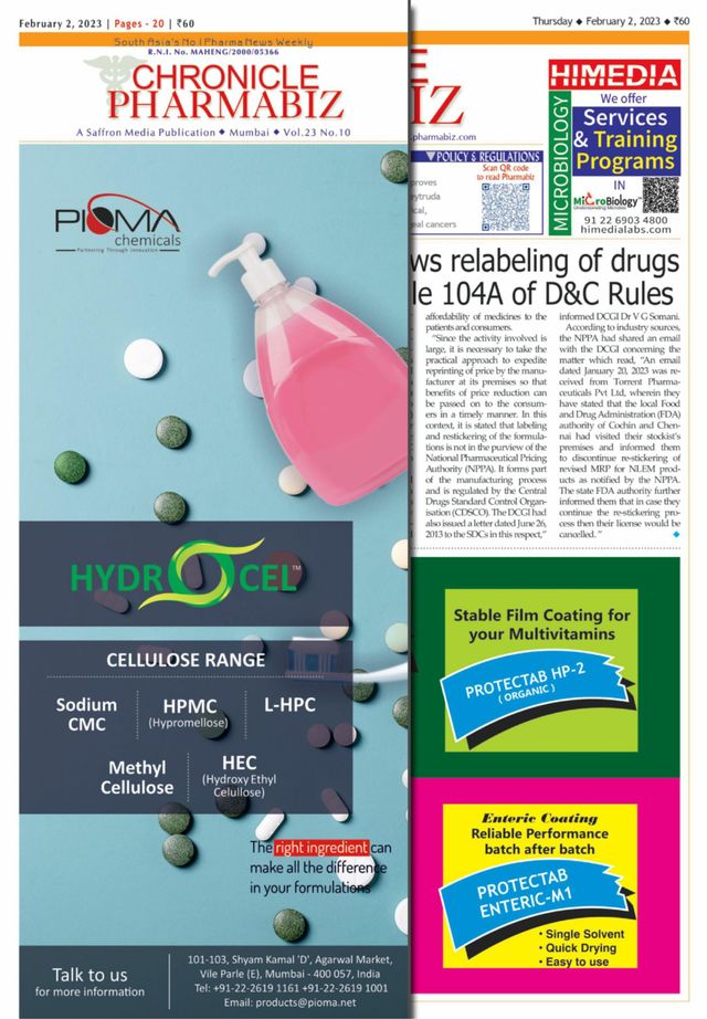 Chronicle Pharmabiz