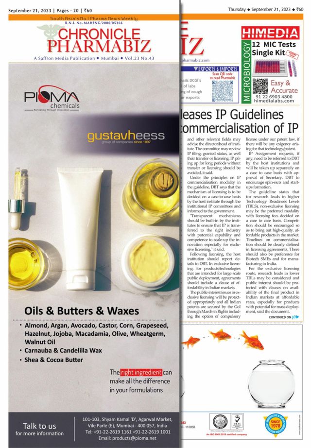 Chronicle Pharmabiz