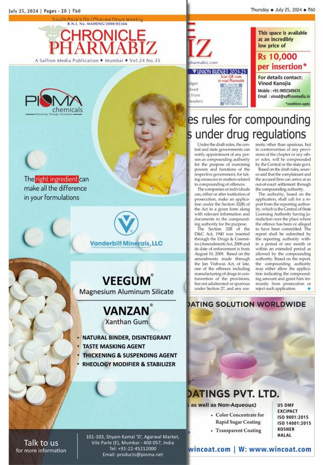 Chronicle Pharmabiz
