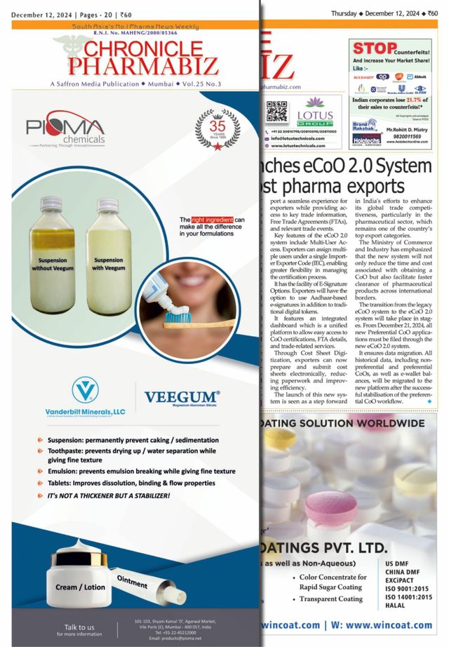 Chronicle Pharmabiz