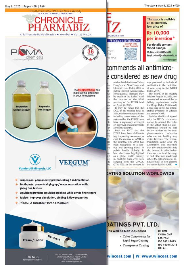 Chronicle Pharmabiz