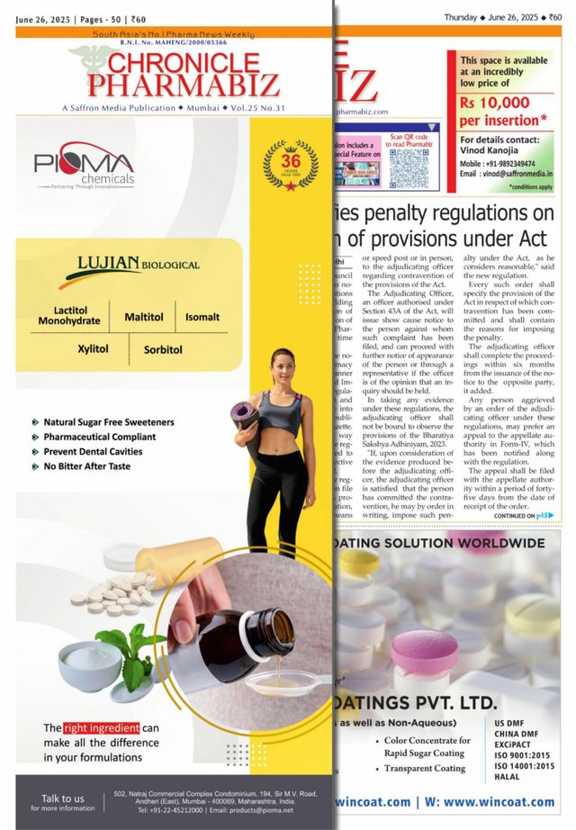 Chronicle Pharmabiz