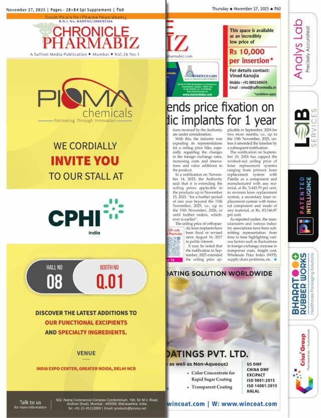 Chronicle Pharmabiz