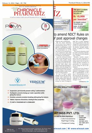 Chronicle Pharmabiz