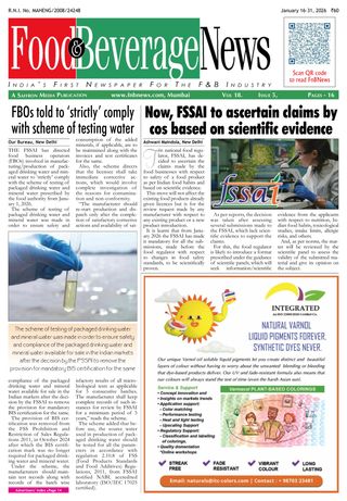 Food and Beverage News