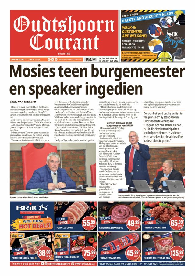 Oudtshoorn Courant
