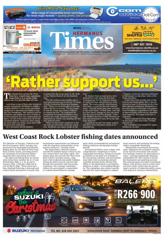 Hermanus Times
